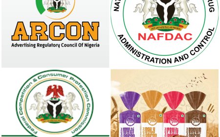 ARCON, NAFDAC, FCCPC warn bakers on deceptive bread label advertisements.