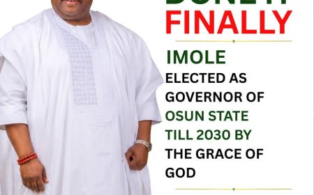 Raatibi Imams in Edeland Congratulates Senator Ademola Adeleke on Second Term Victory