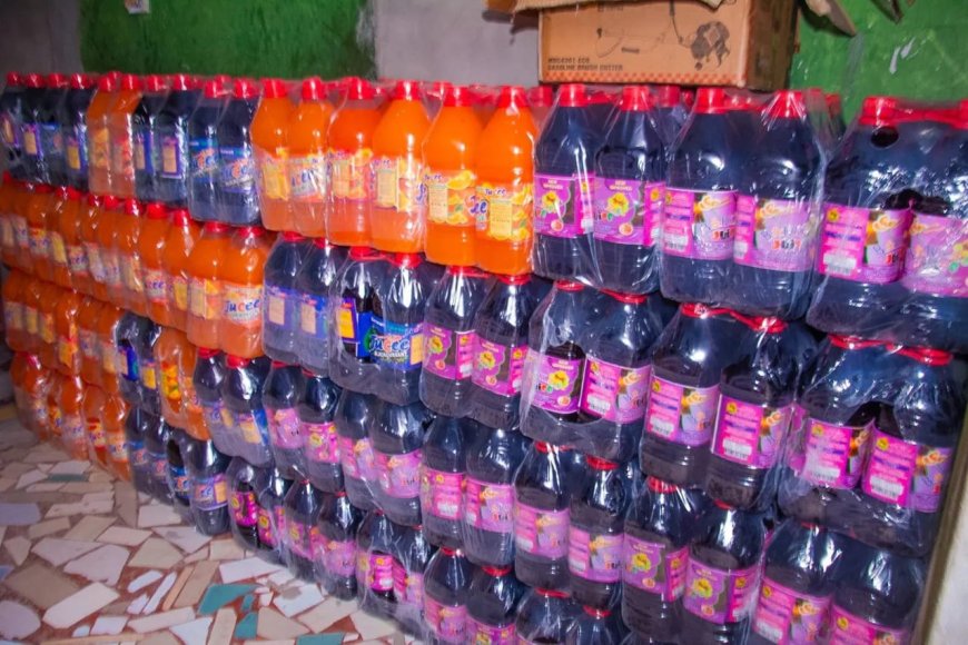 NSCDC intercepts fake “Barkas Juice” factory in Badagry using fake NAFDAC number 01-2166L